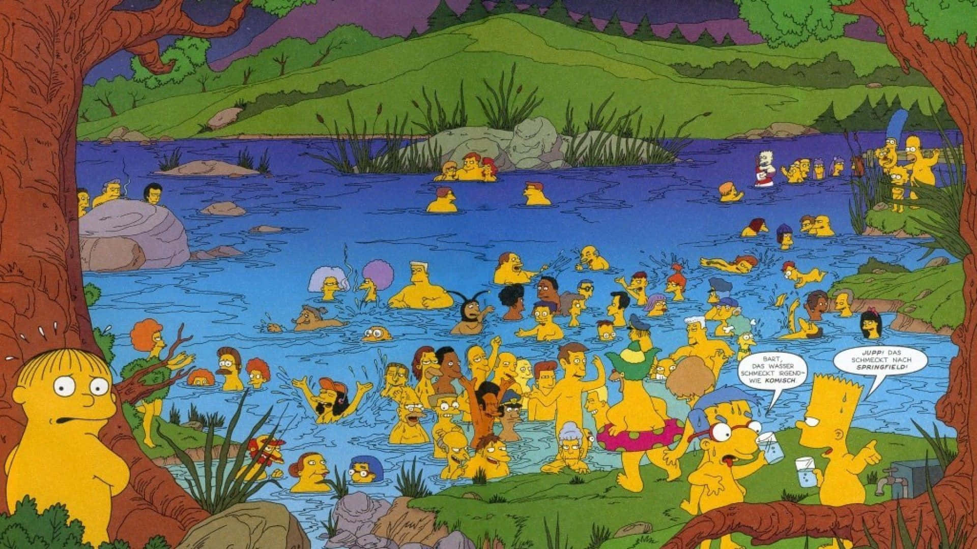 Simpsons Pc: Now You Can Enjoy A World Of Simpsons-themed Computing Background
