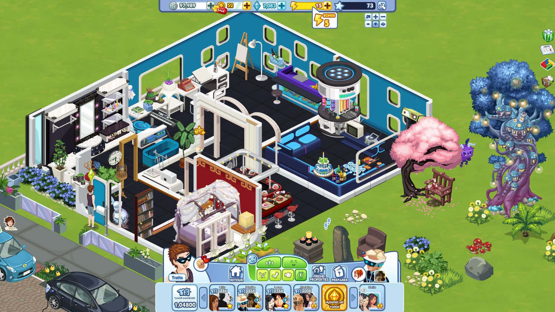 Sims 3 House - Screenshot Background