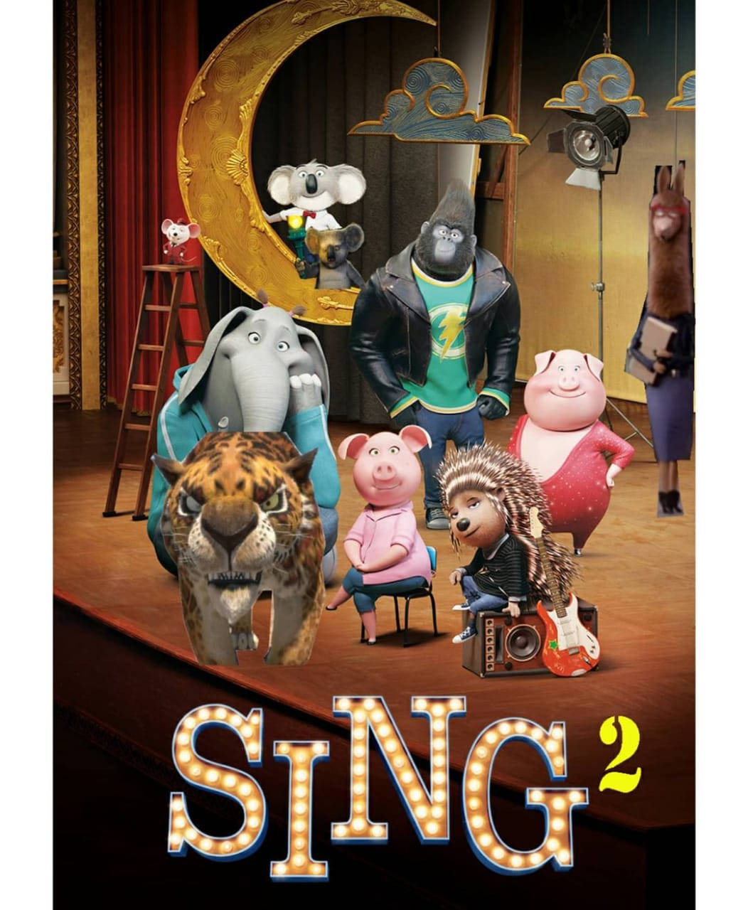 Sing 2 Movie Poster Design