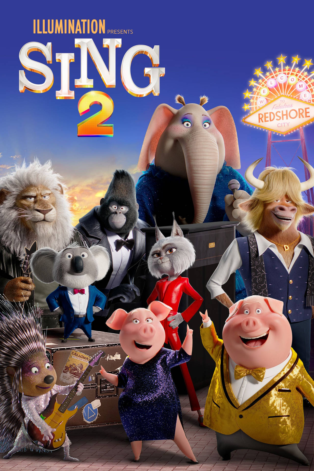 Sing 2 Promotional Poster