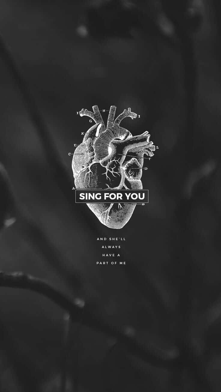 Sing For You Heart Illustration