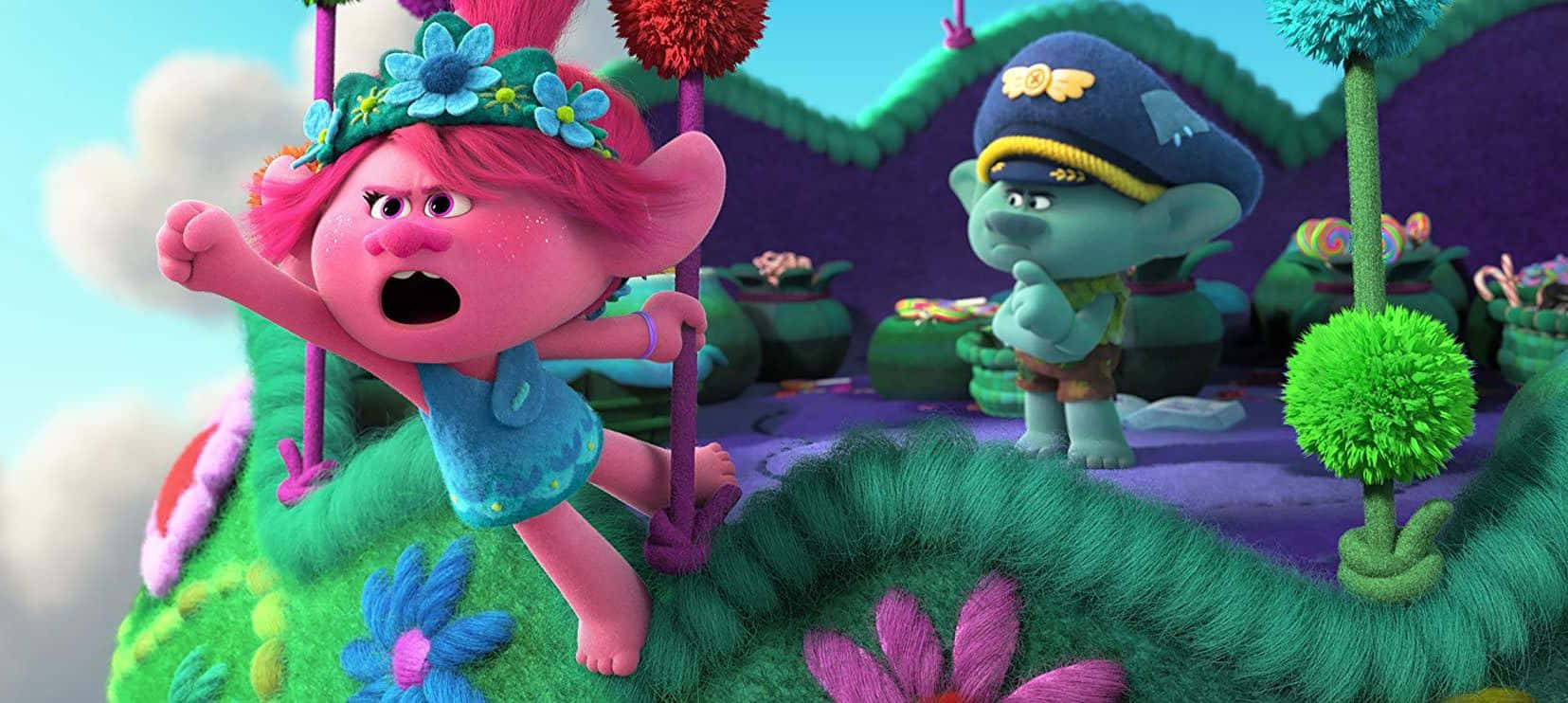 Sing Your Heart Out With The Stars Of Trolls World Tour! Background