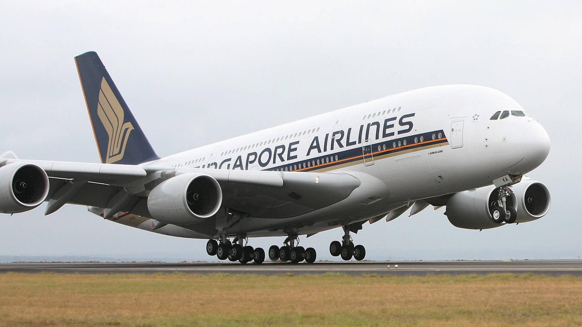 Singapore Airlines Landing Gear