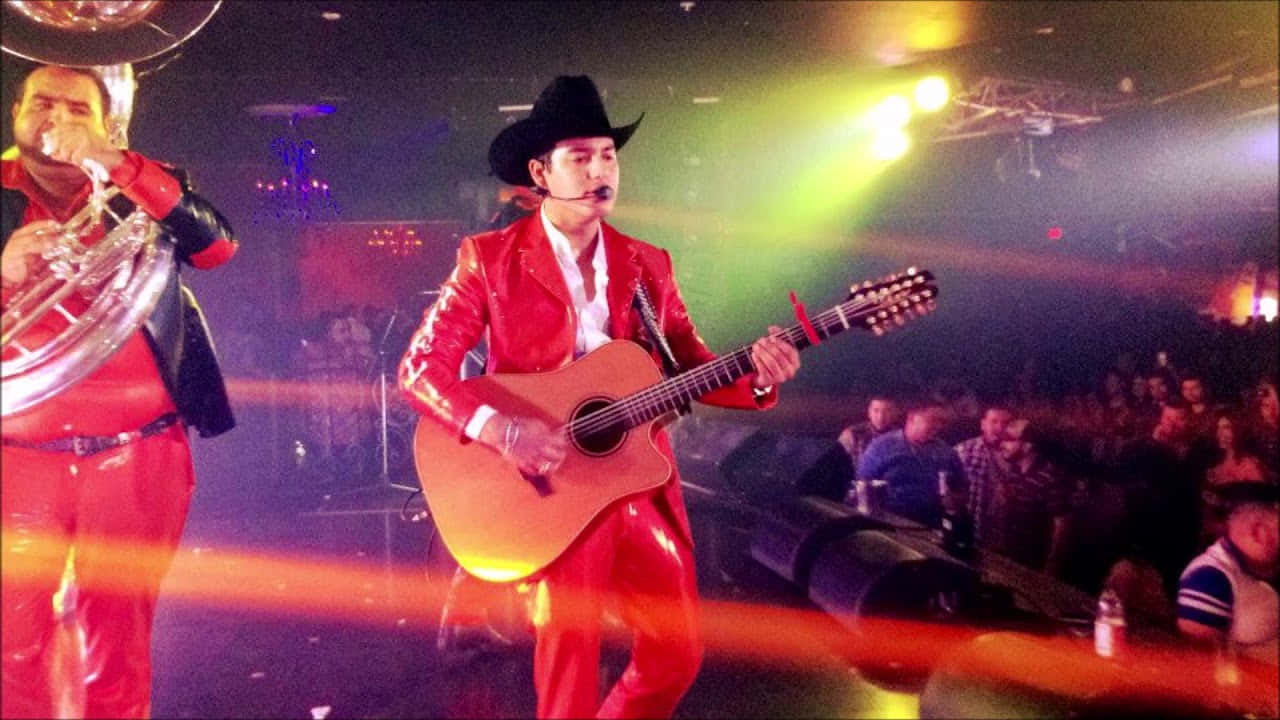 Singer, Ariel Camacho, Performs Live Background