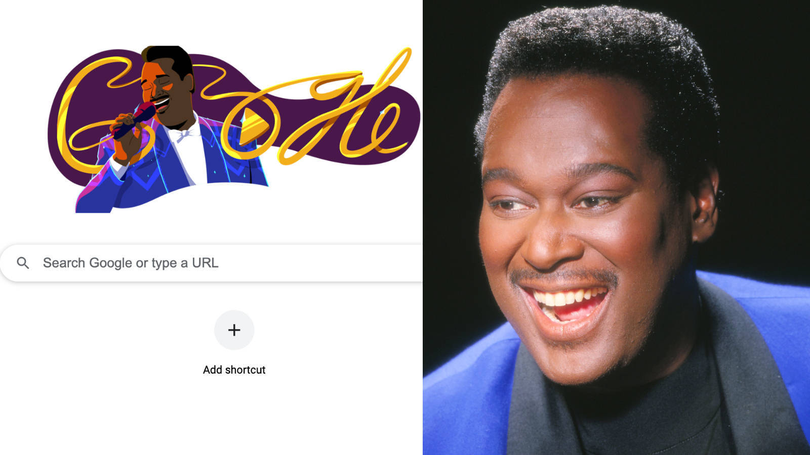 Singer Luther Vandross Google