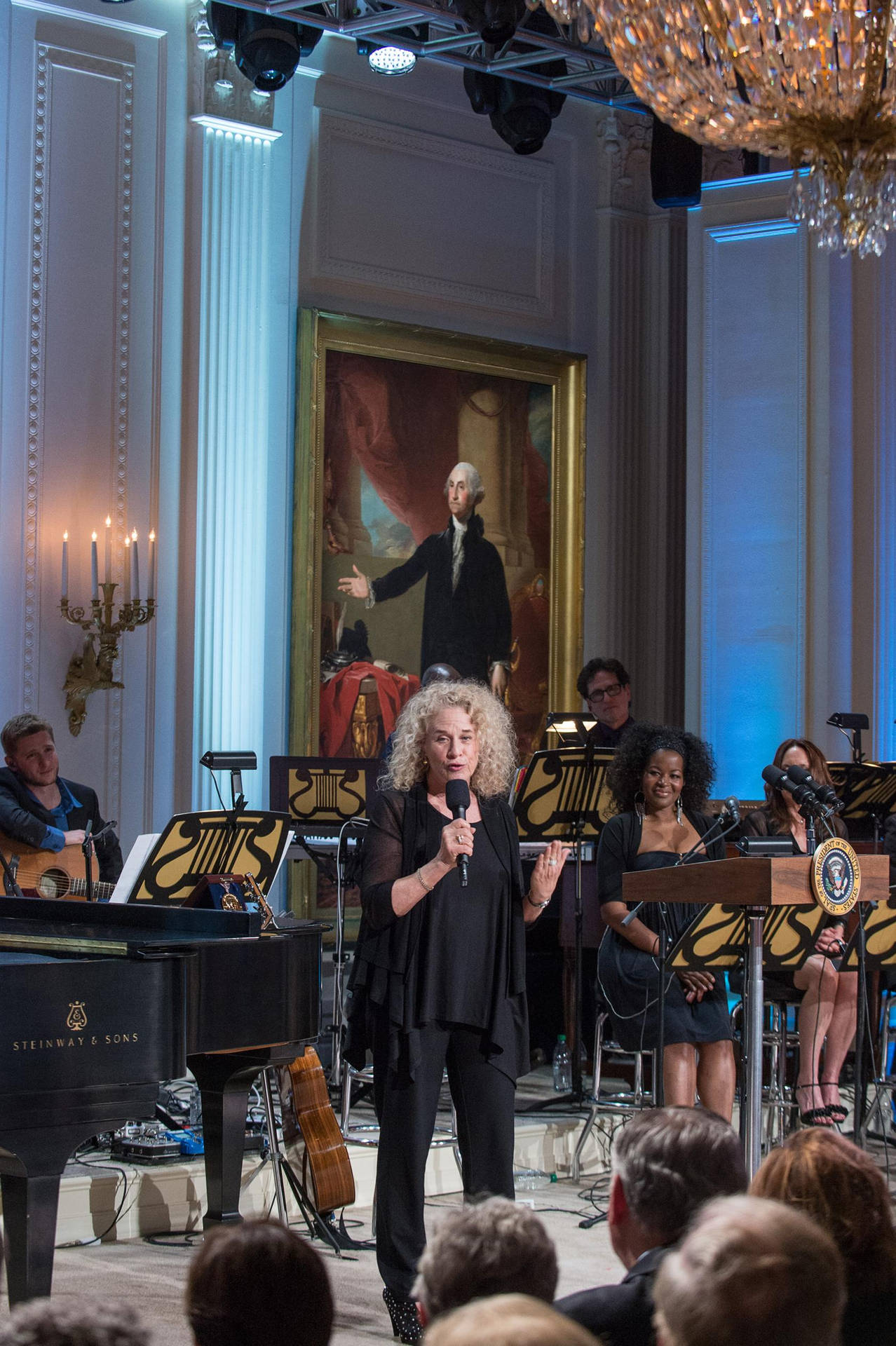 Singer-songwriter Carole King