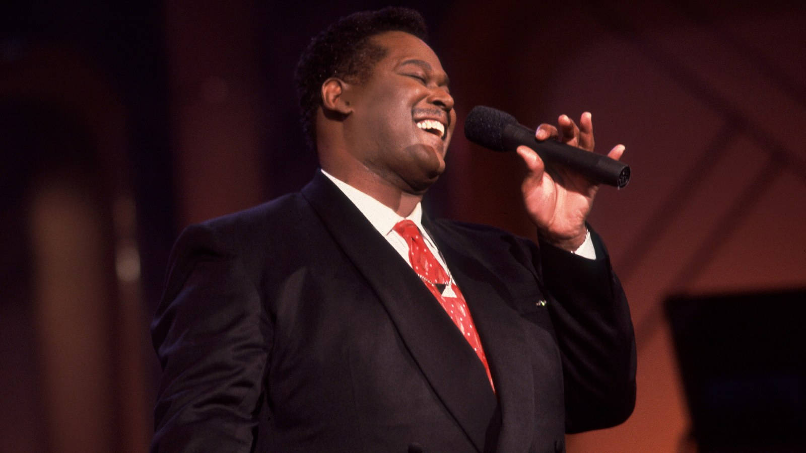 Singer-songwriter Luther Vandross Background