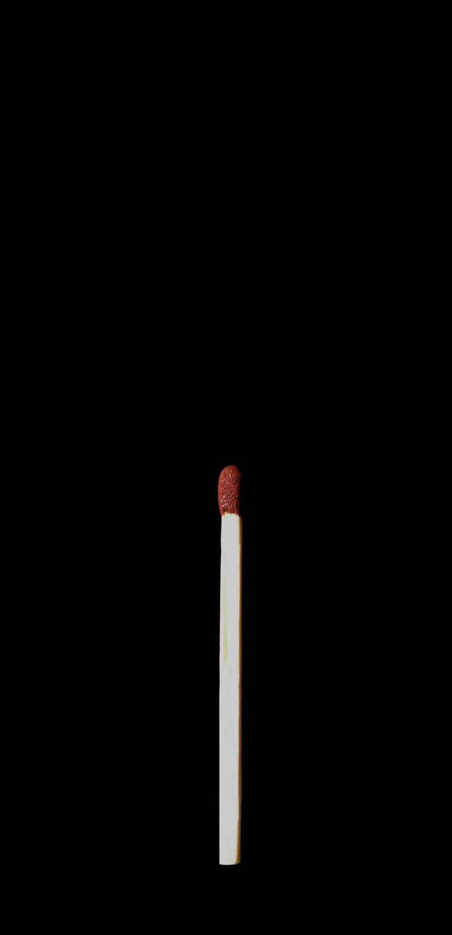 Single Red Tipped Match