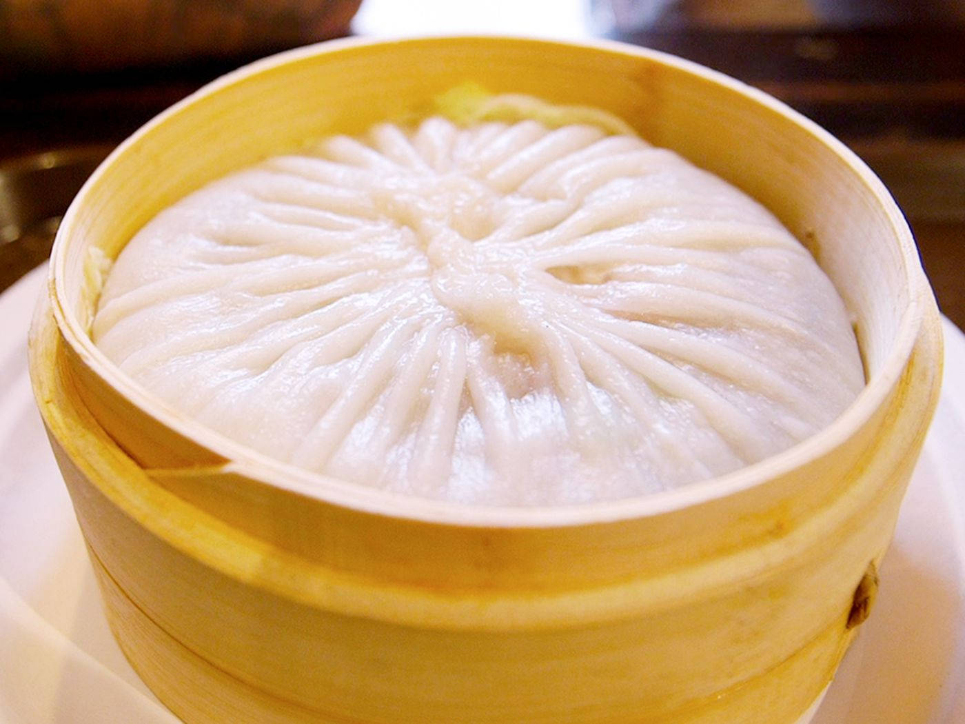 Single Serve Giant Xiaolongbao Dumpling Background