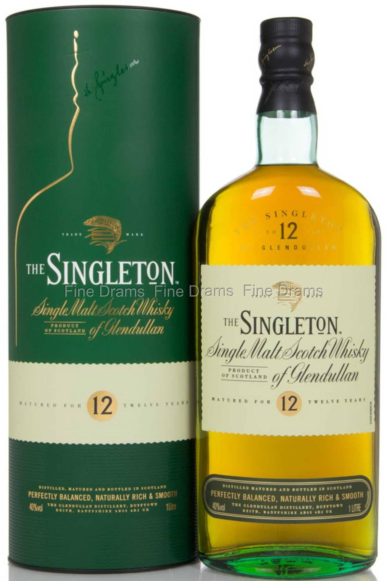 Singleton Glendullan Green 12 Years Background