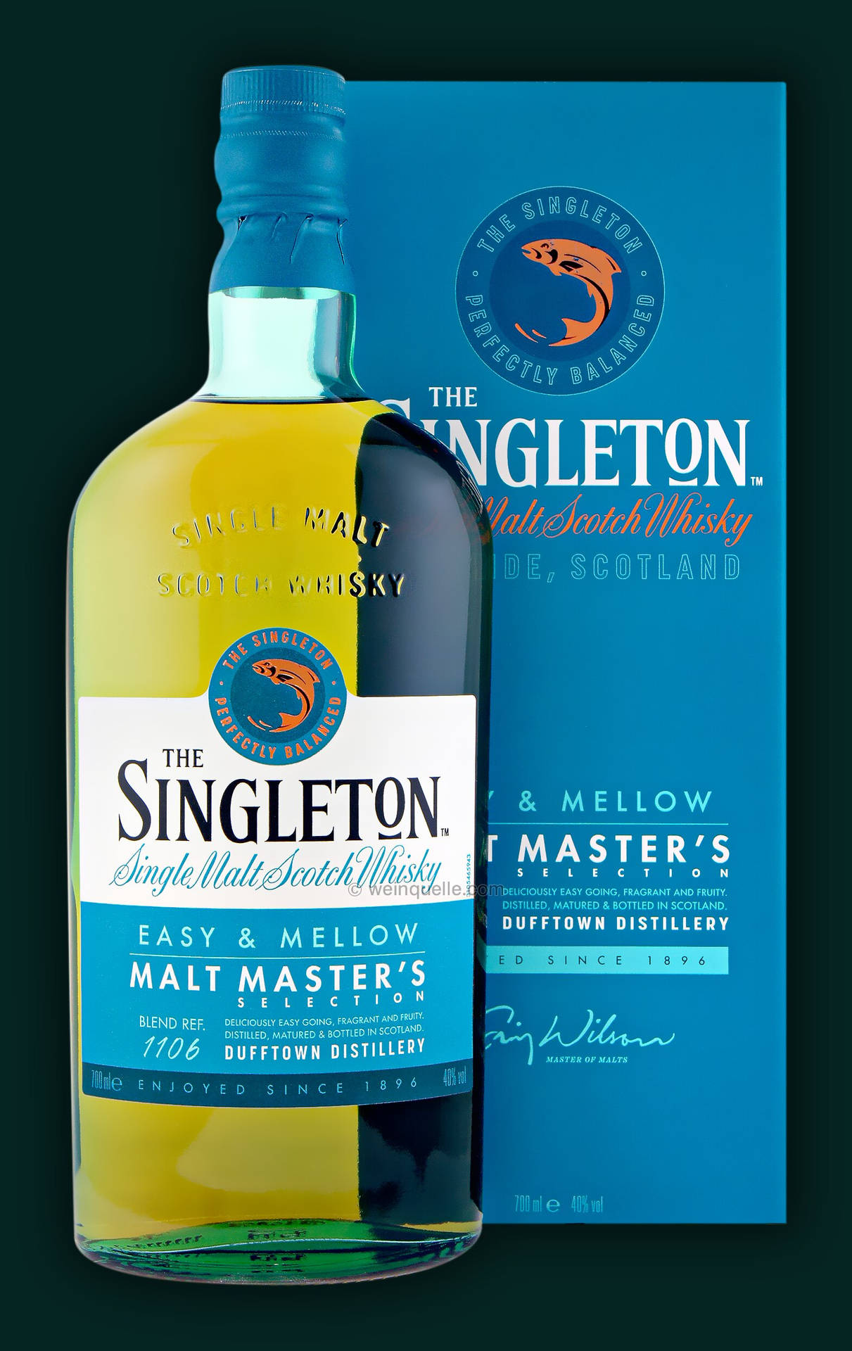 Singleton Of Dufftown Black Background Background