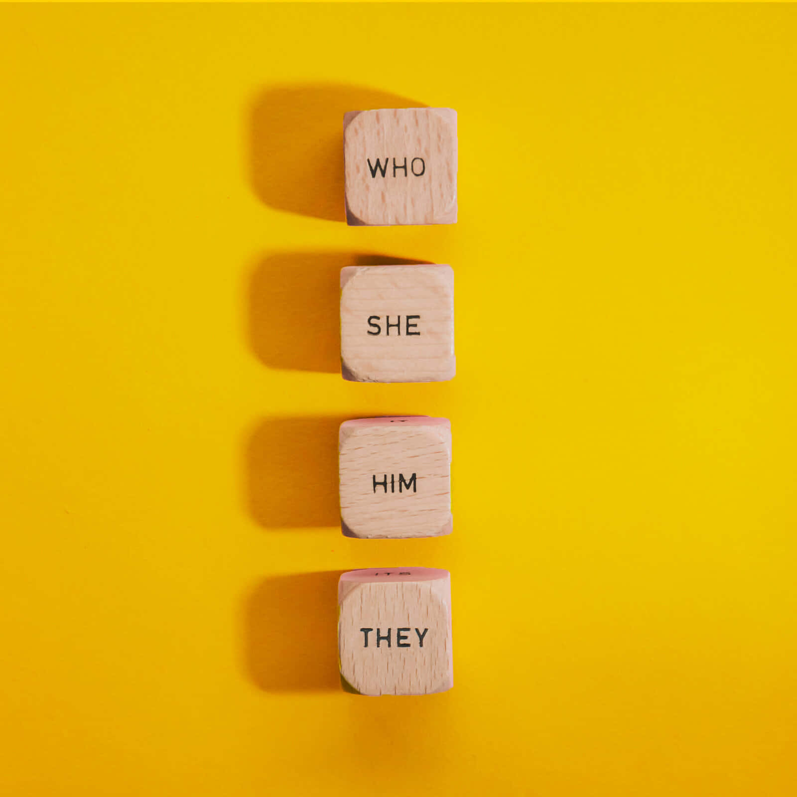 Singular Block Words [wallpaper] Background