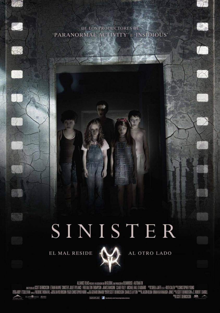 Sinister Poster With Kids Background