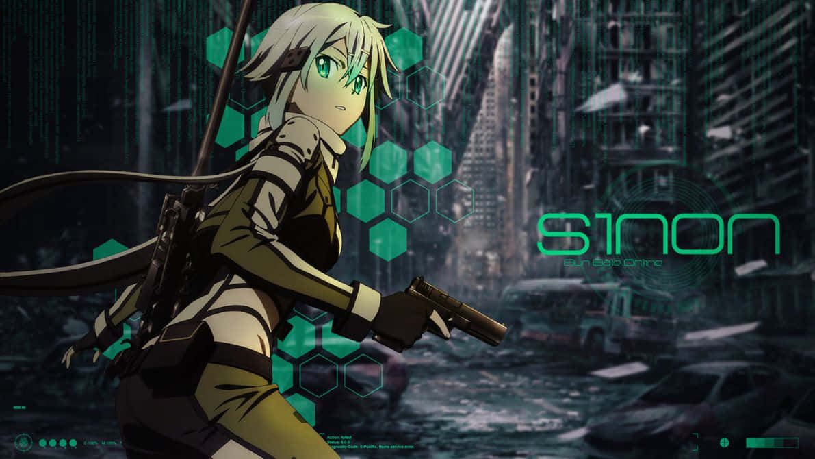 Sinon Contemplates The Moment Background