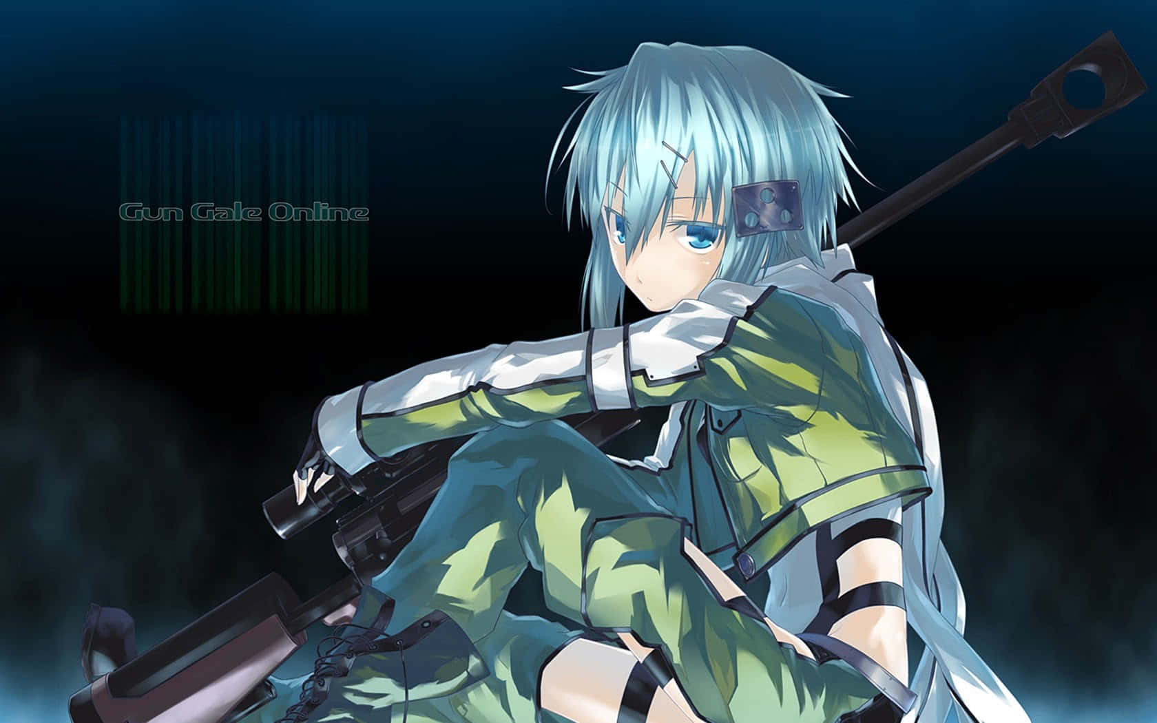 Sinon From Sword Art Online Background