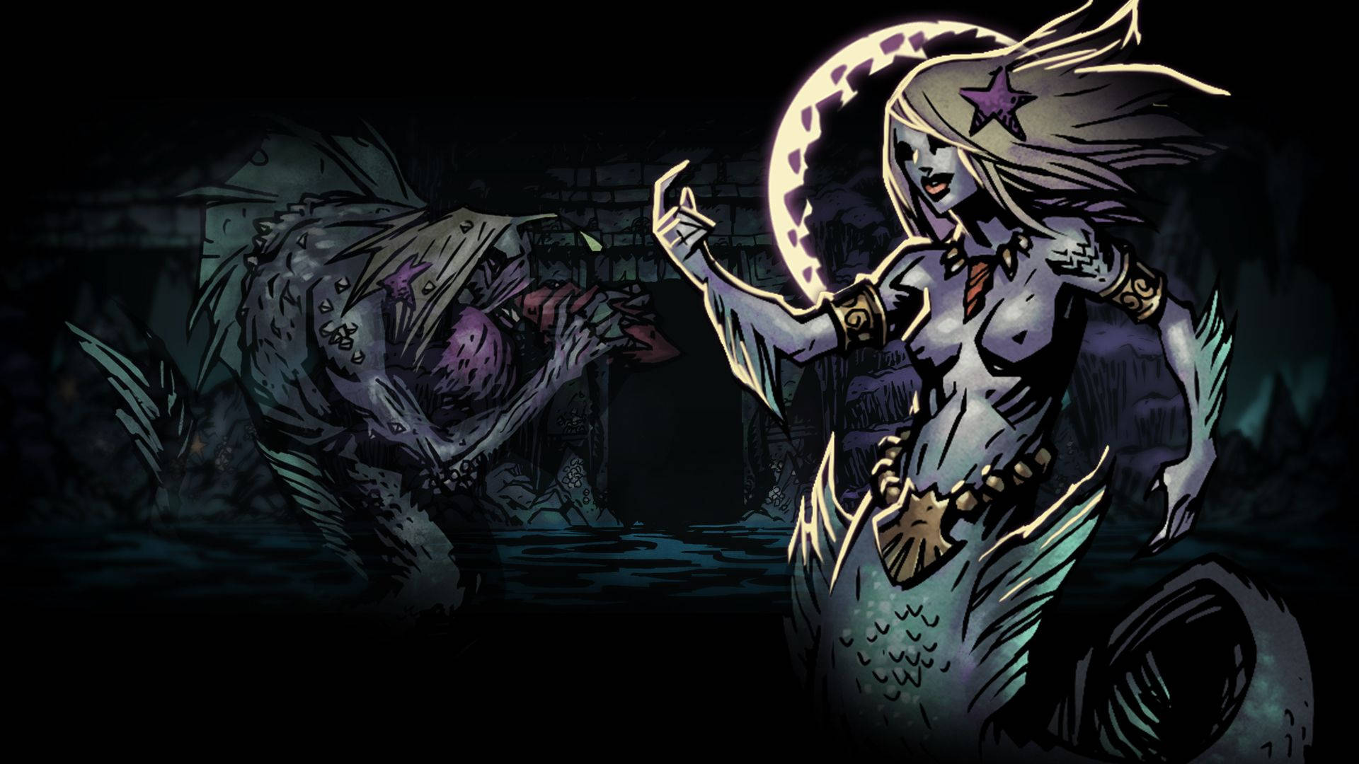 Siren Boss Darkest Dungeon Background