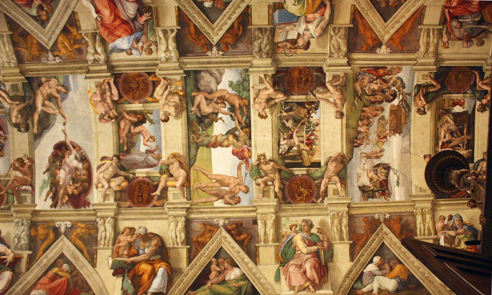 Sistine Chapel Economy Of Space Background