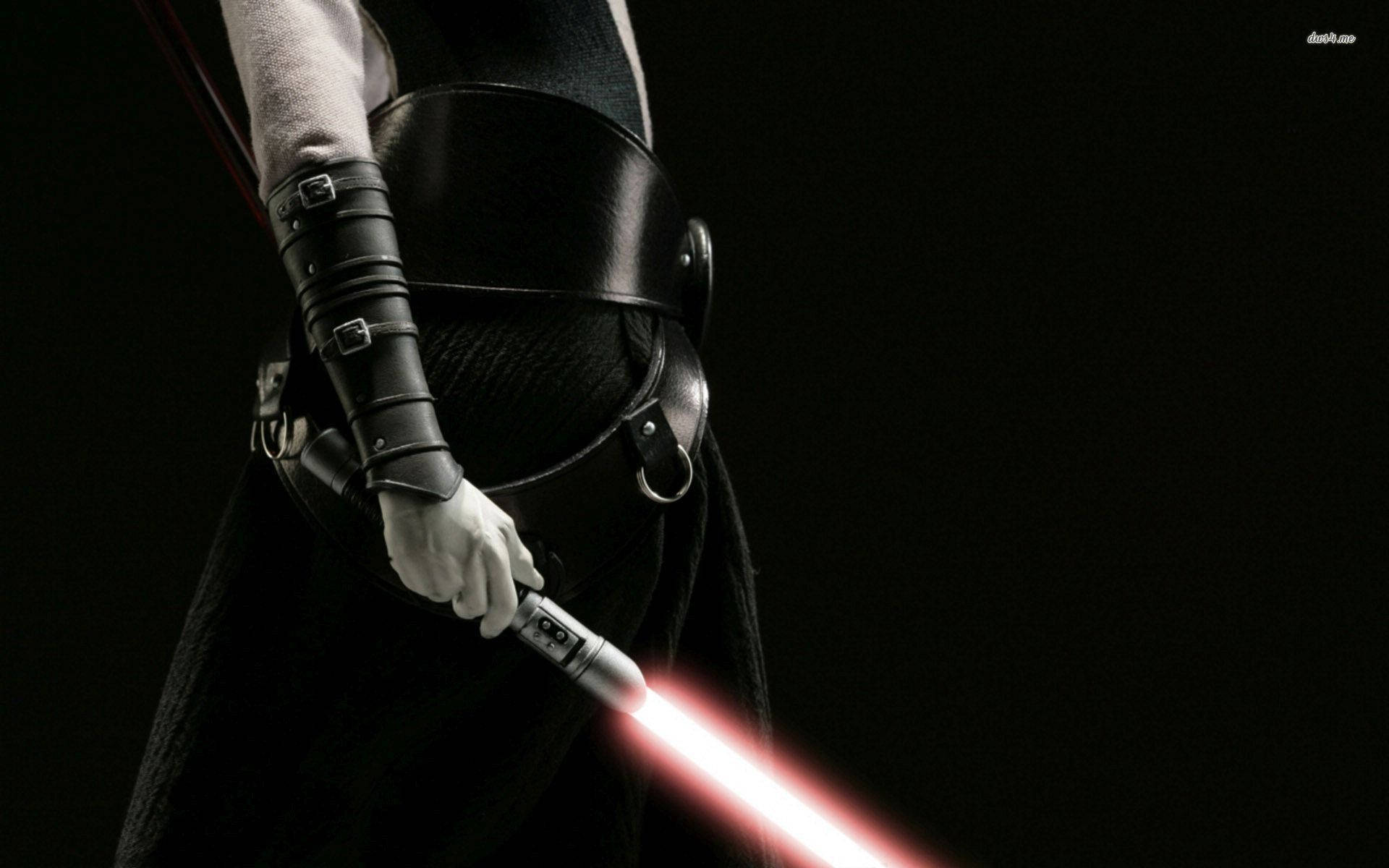 Sith With A Lightsaber Background