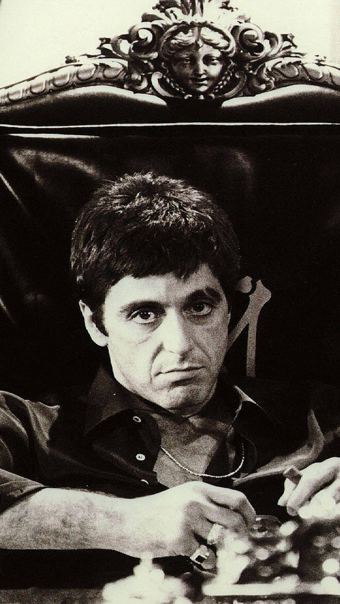 Sitting Al Pacino Scarface Background