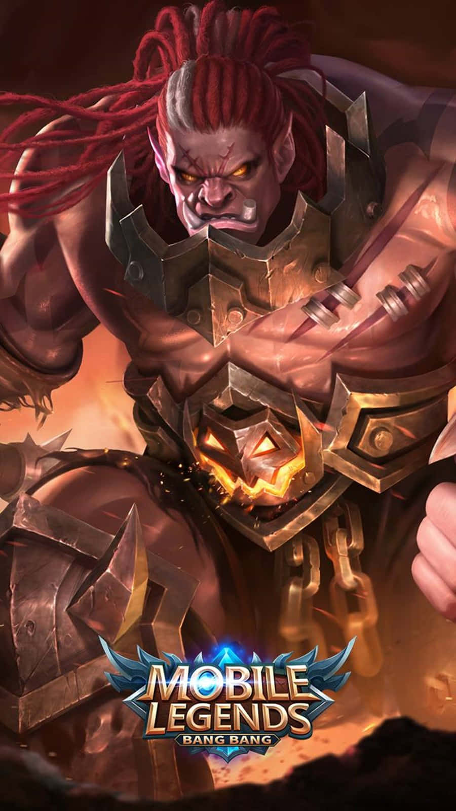 Sitting Blood Beast Balmond Mobile Legend Background