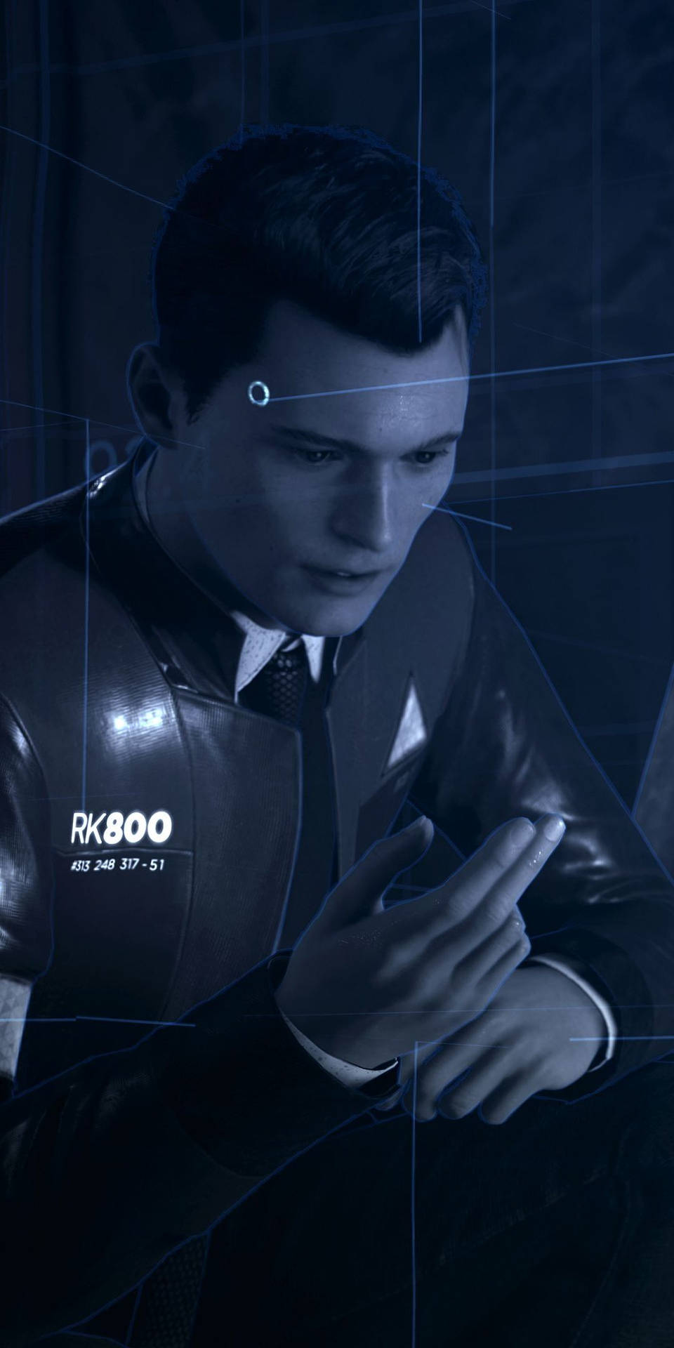 Sitting Connor Detroit: Become Human Background