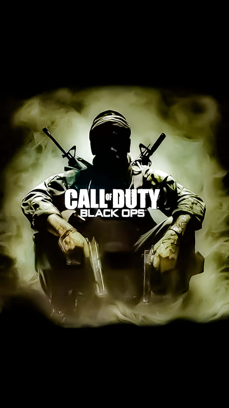 Sitting Man Call Of Duty Black Ops Hd Poster Background