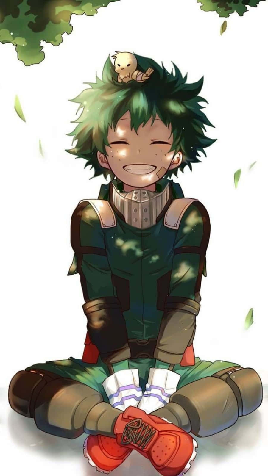 Sitting Under Tree Deku Phone