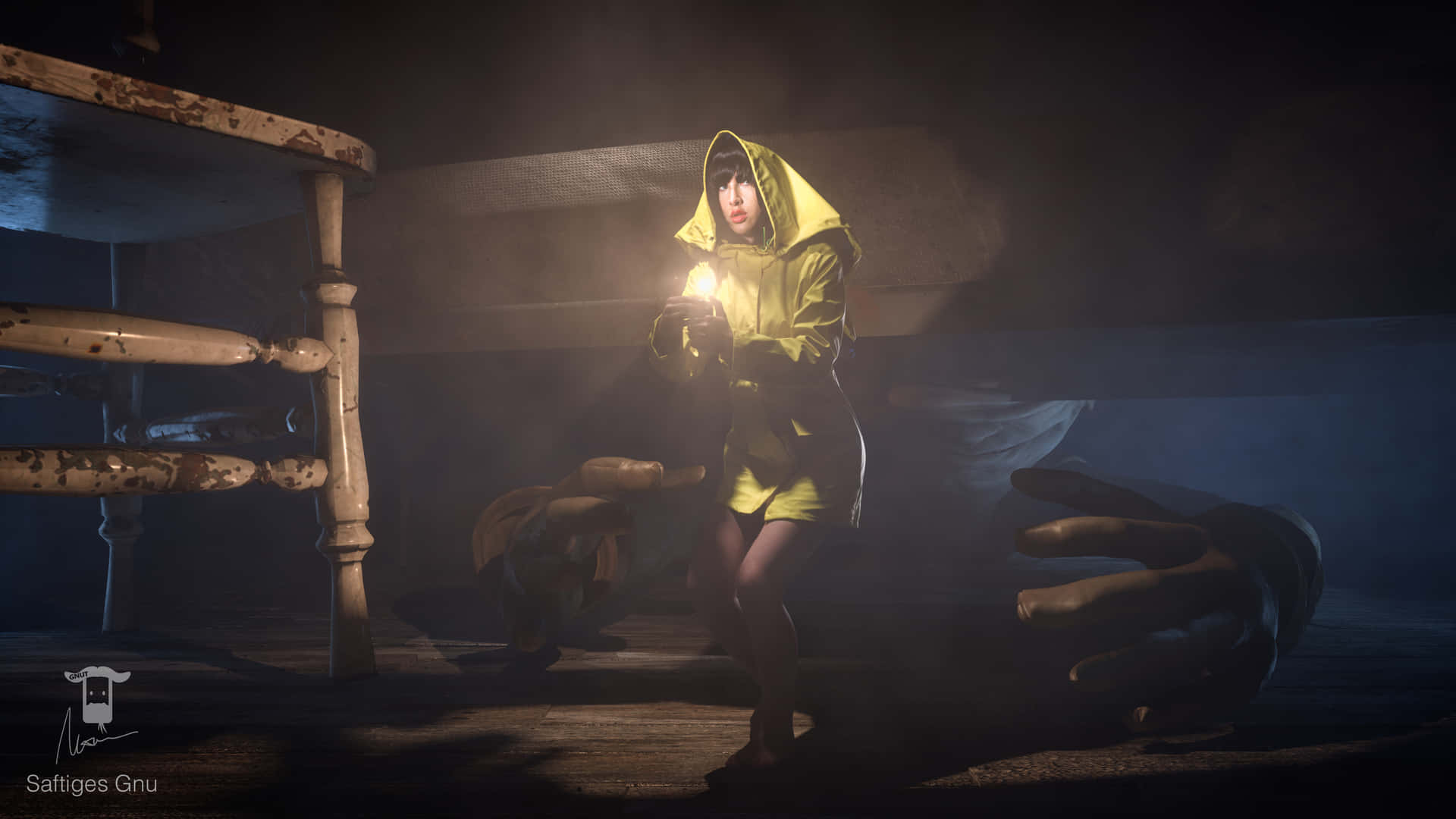 Six As A Grown Woman In Little Nightmares 4k Background