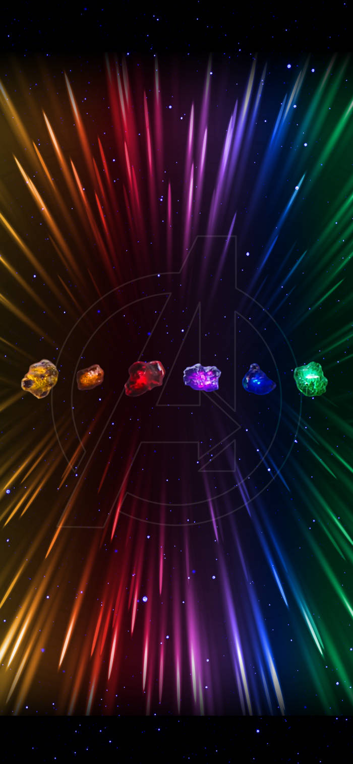 Six Infinity Stones Marvel Aesthetic Background
