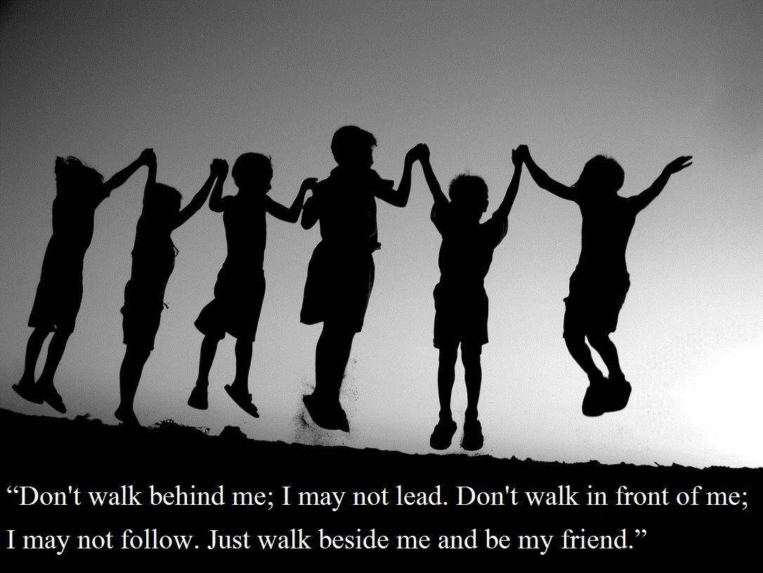 Six Kids Best Friend Quotes Background Background