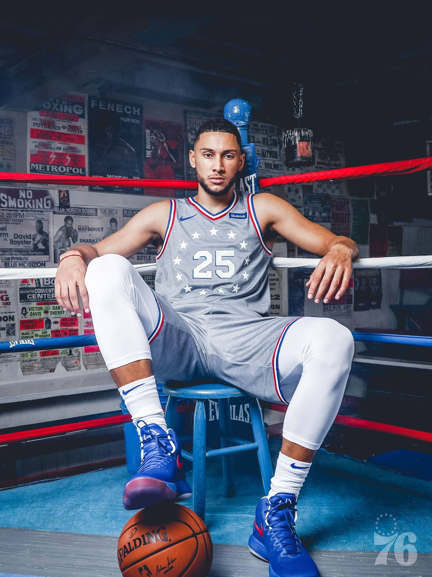 Sixers Ben Simmons Proshot Background