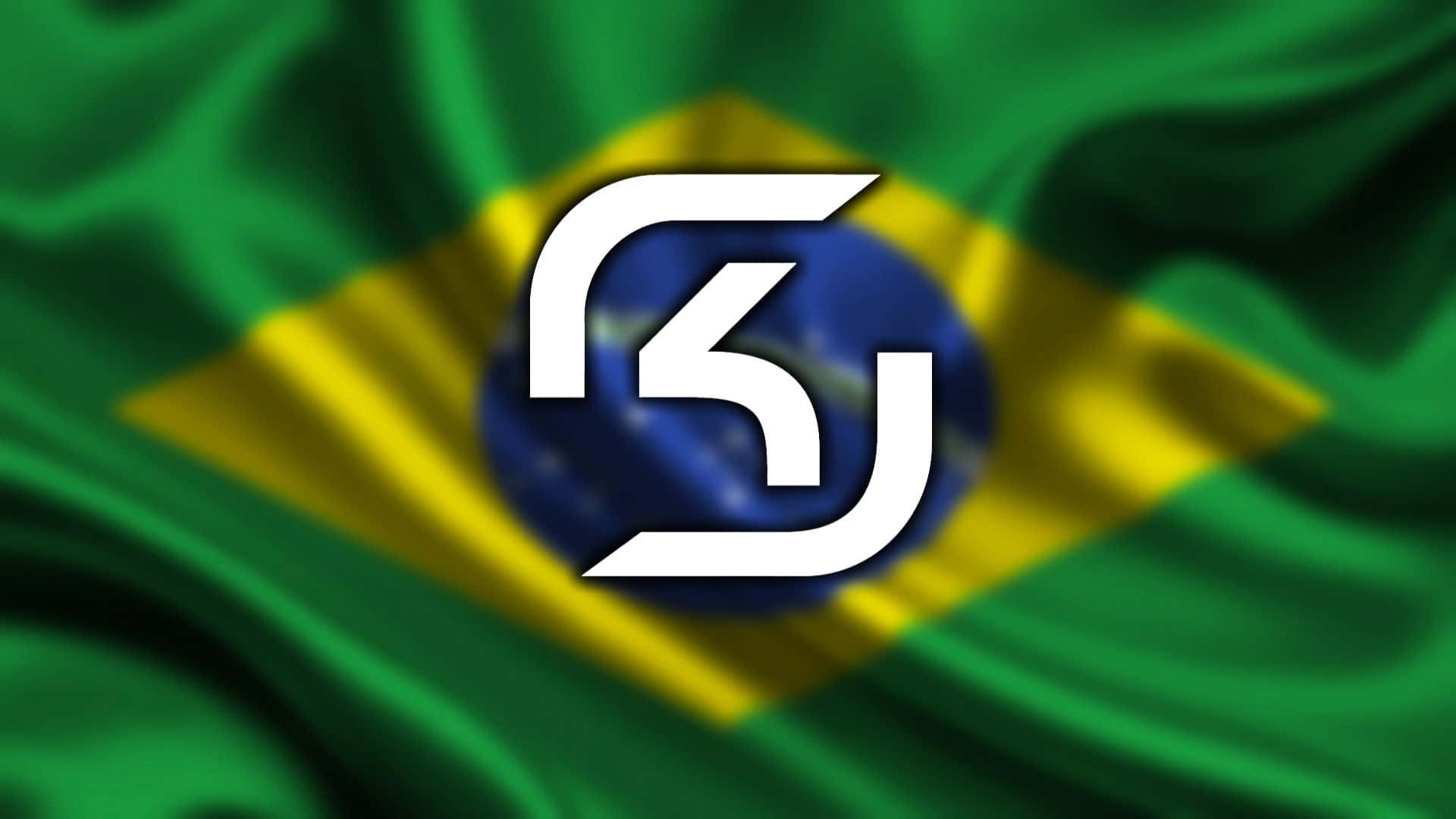 Sk Gaming In Action During An Intense Esports Battle Background