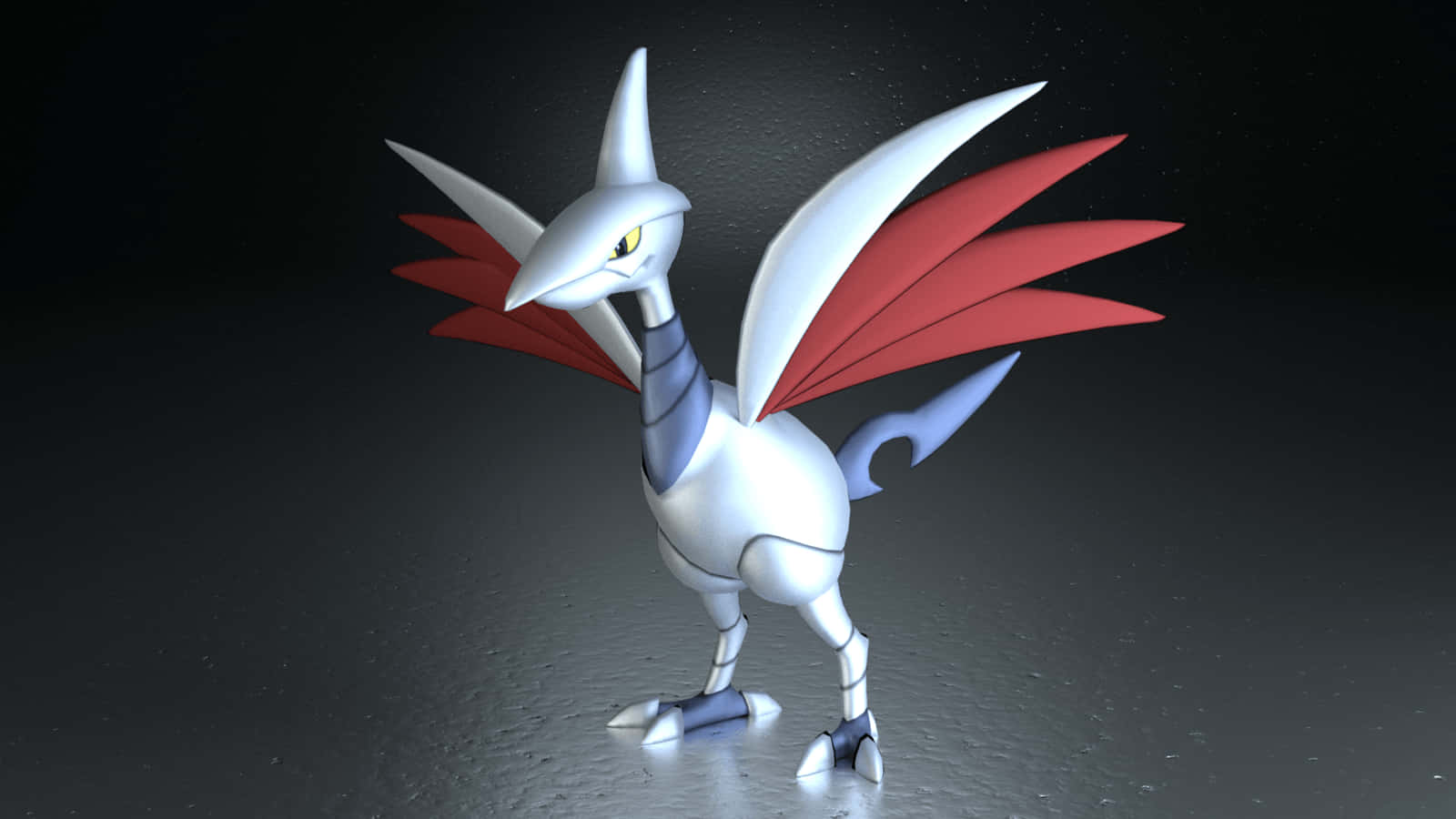 Skarmory 3d Art Dark Background
