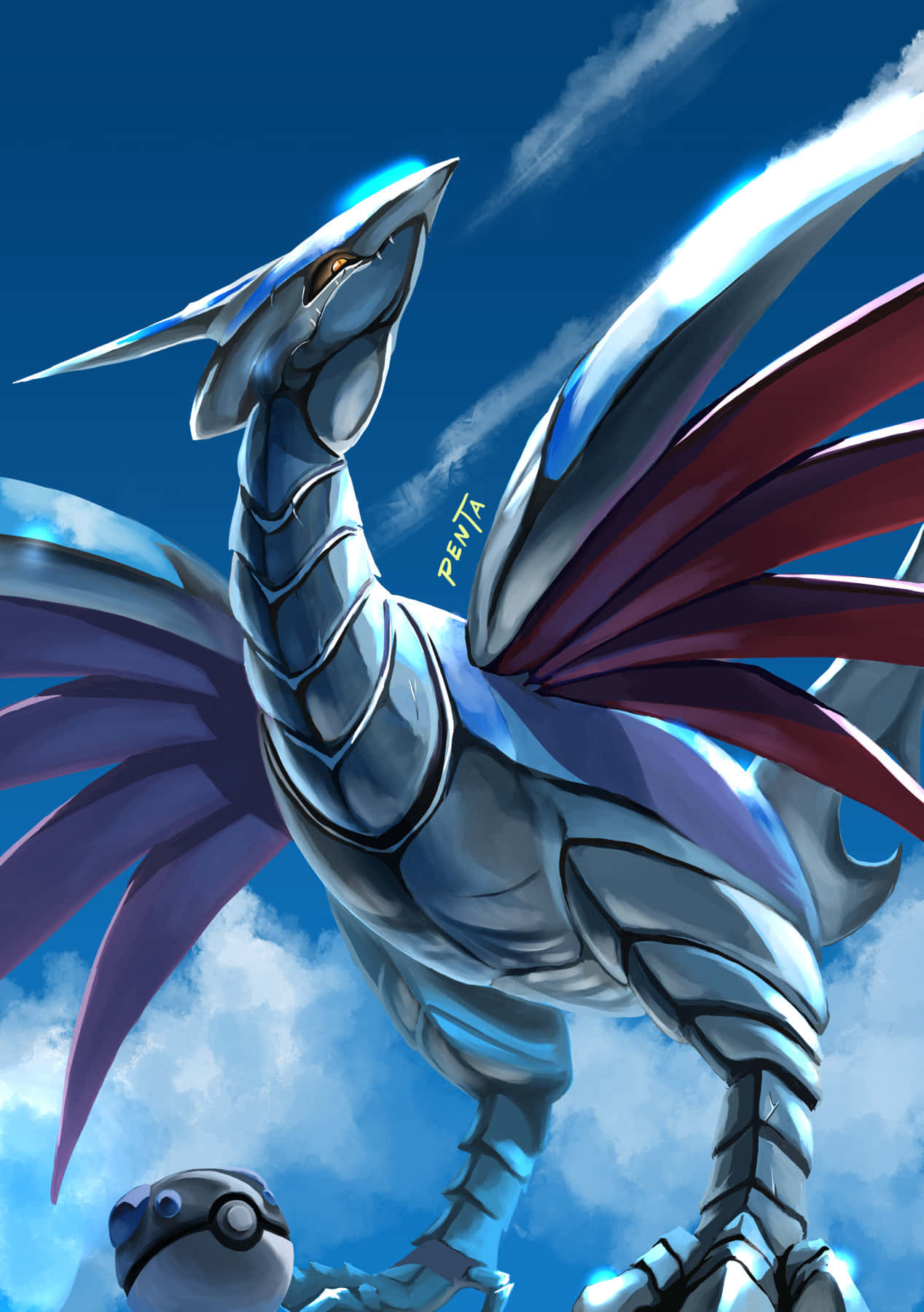 Skarmory 3d Art Background