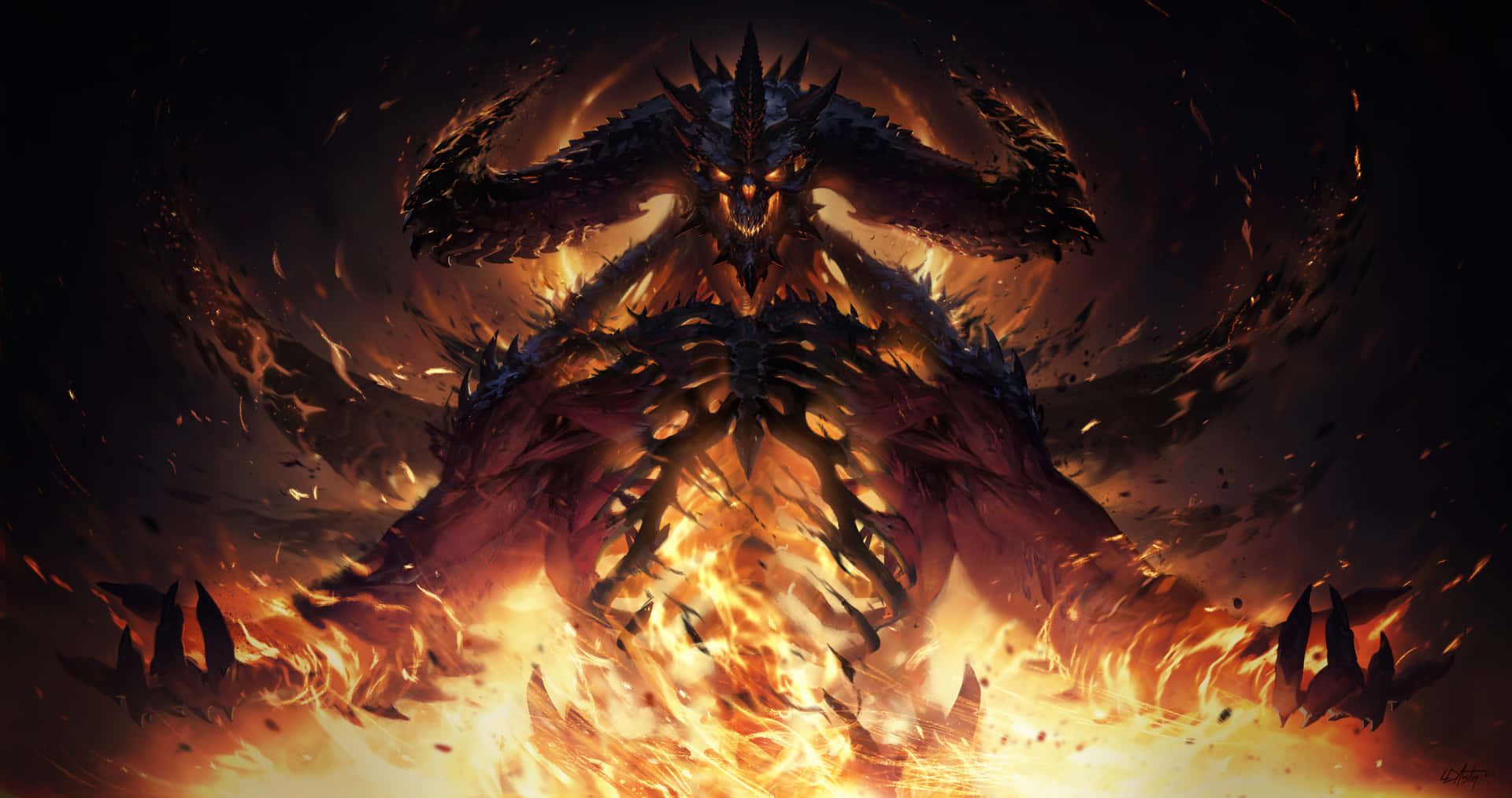 Skarn From Diablo Immortal Background