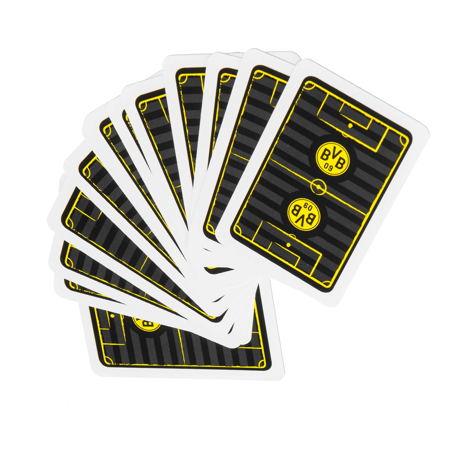 Skat Playing Cards Fanned Out Background