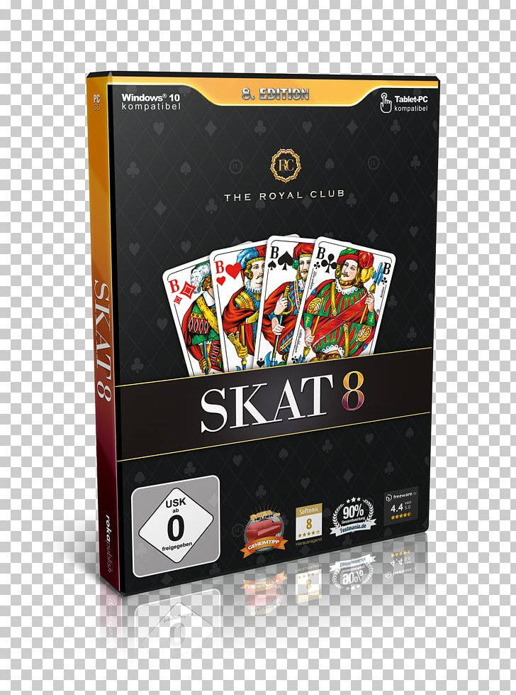 Skat8 Card Game Software Box Background