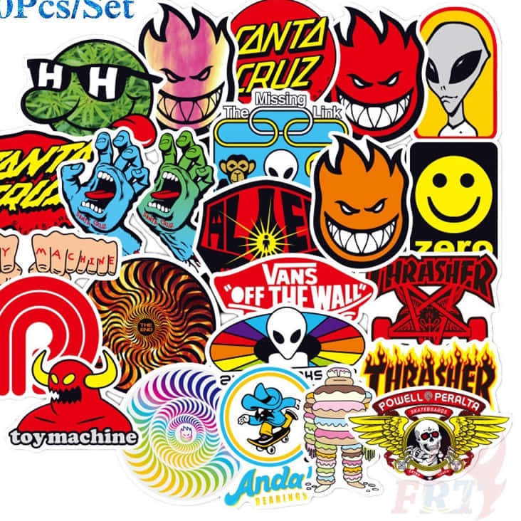 Skateboarding Designed For Fun And Adventure. Background