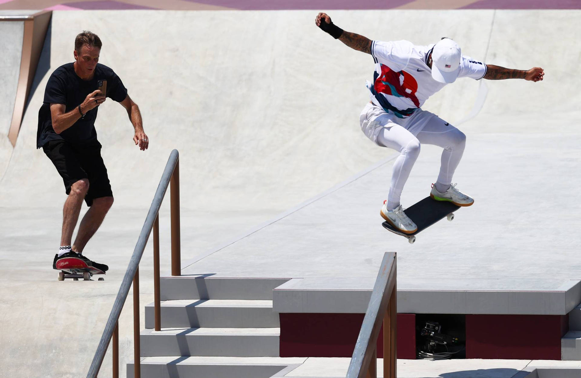 Skateboarding Jump