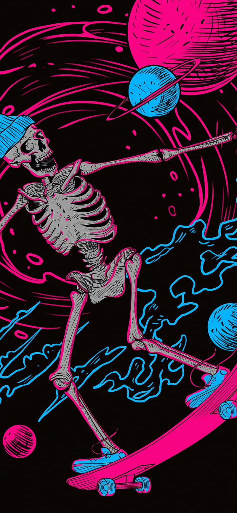 Skater Girl Aesthetic Skeleton Skating