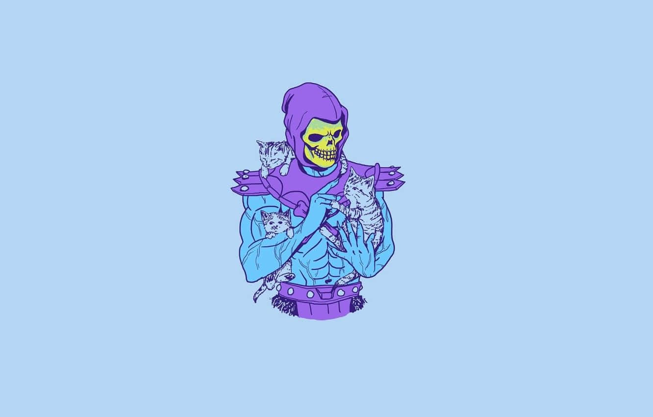 Skeletor - The Iconic Antagonist Of He-man Series Background