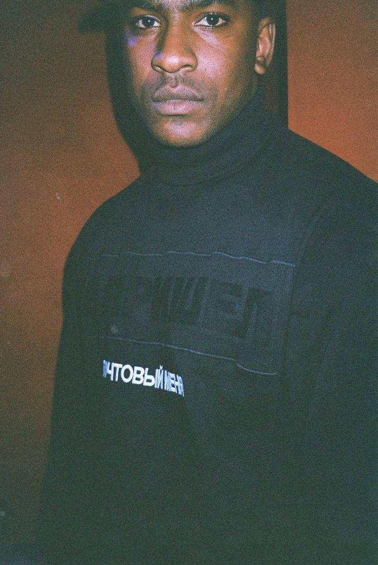 Skepta On A Dark Room Background