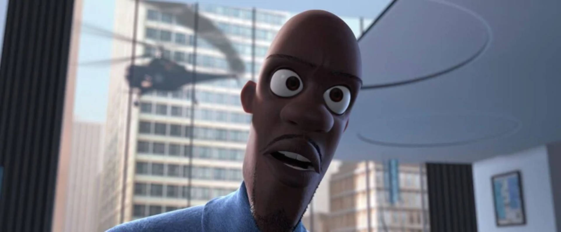 Skeptic Frozone Look Background