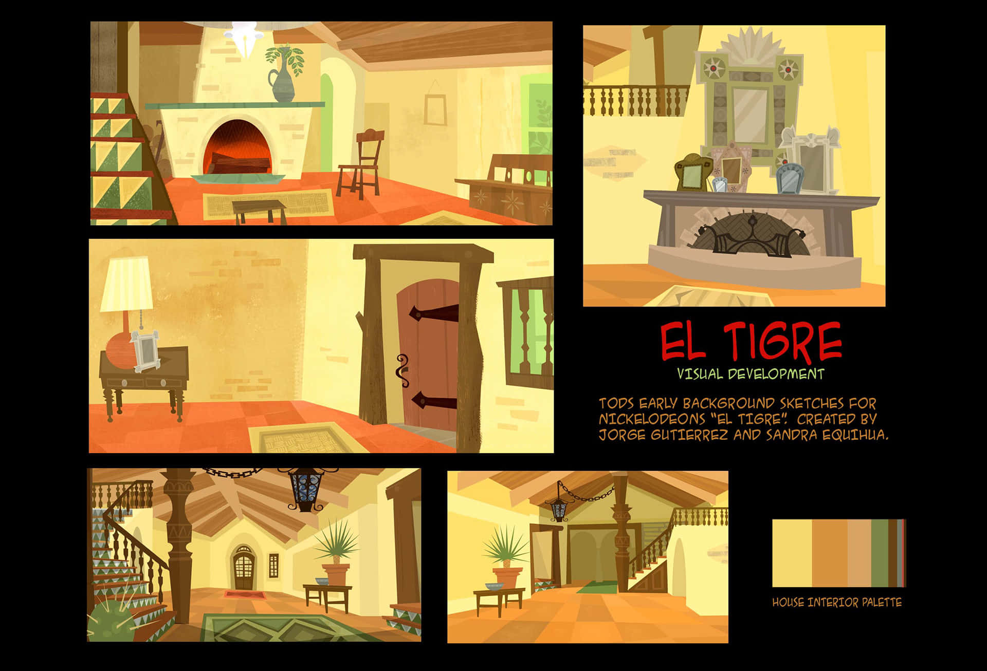 Sketch Plan For El Tigre The Adventures Of Manny Rivera Background