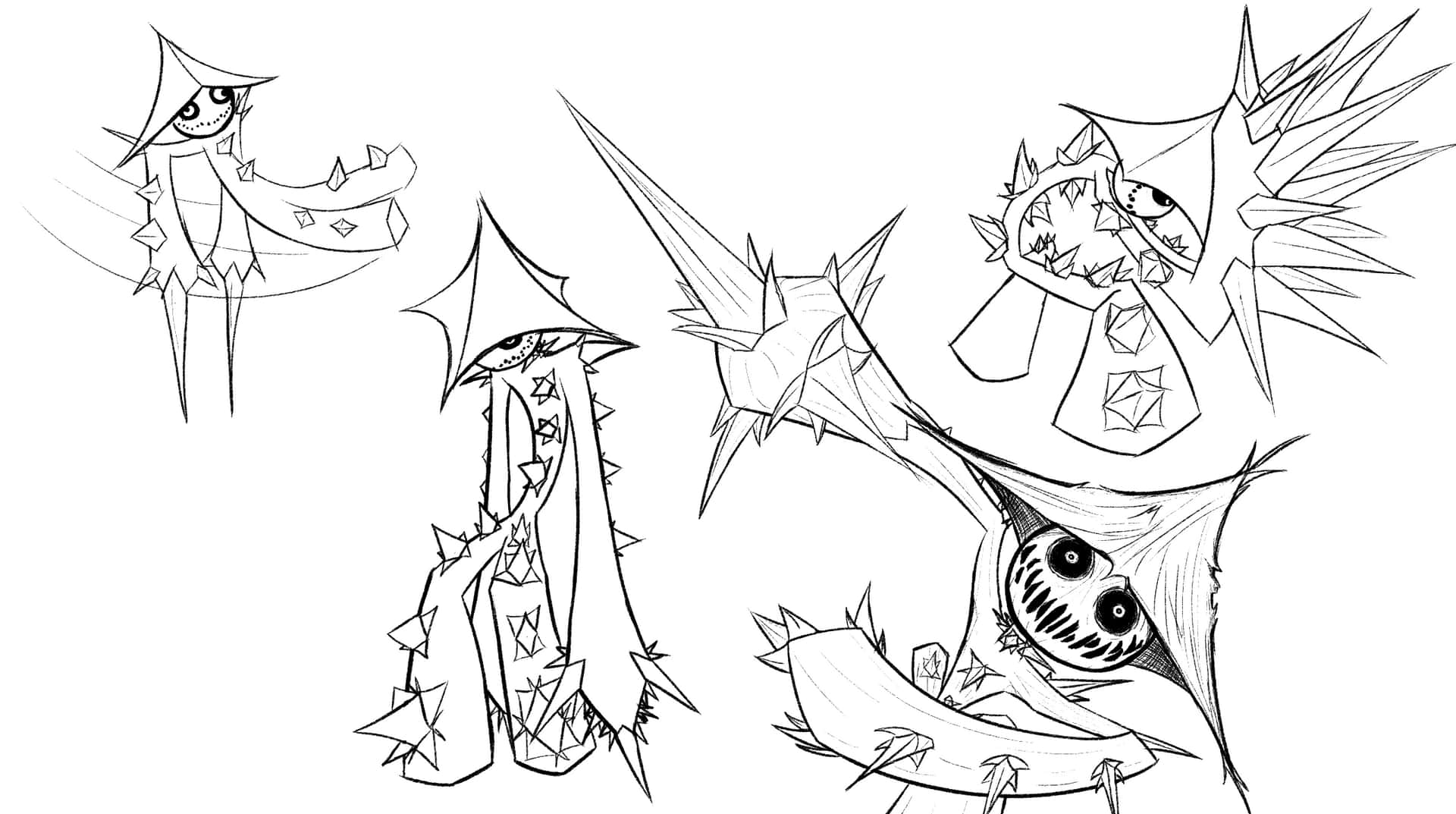 Sketches Of Cacturne Background