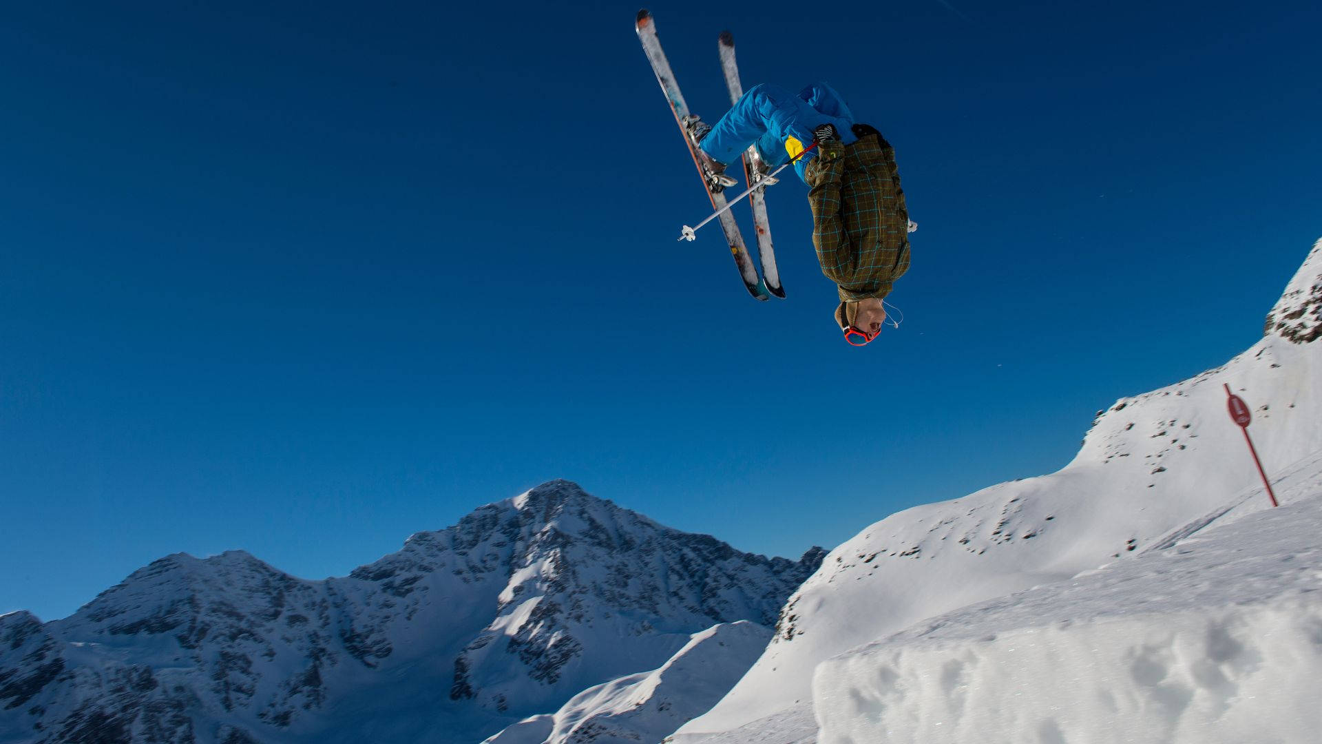 Ski Jumping Ice Mountain