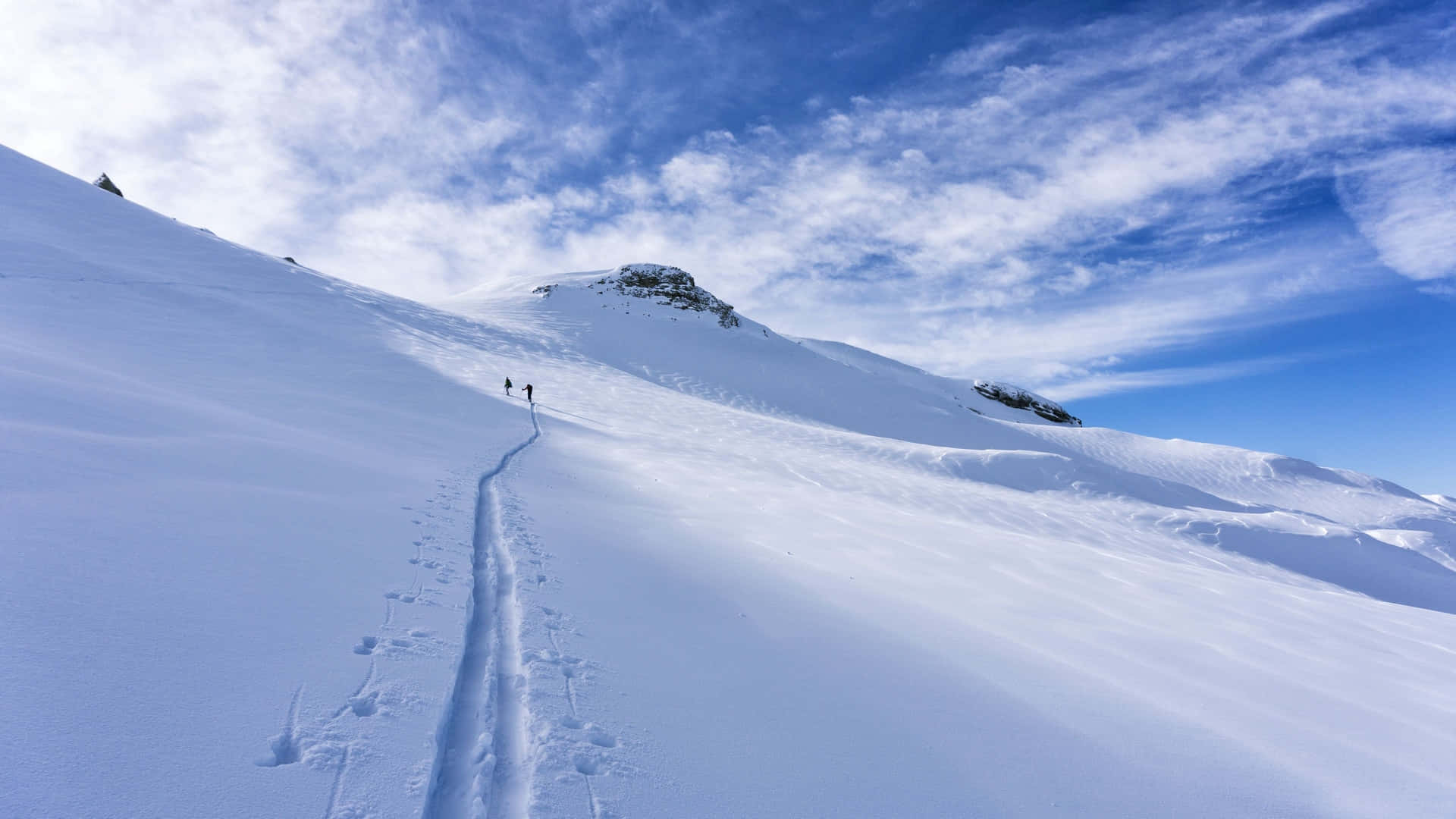 Ski Mountain Prints Background