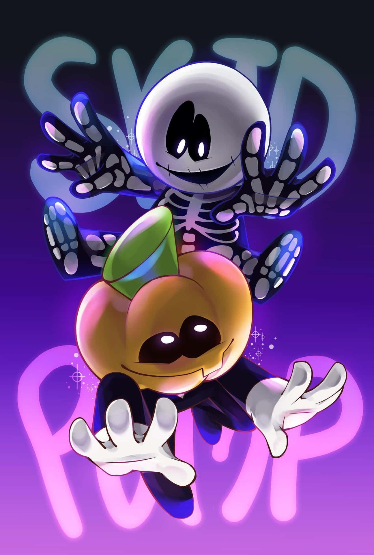 Skid_and_ Pump_ Animated_ Characters Background