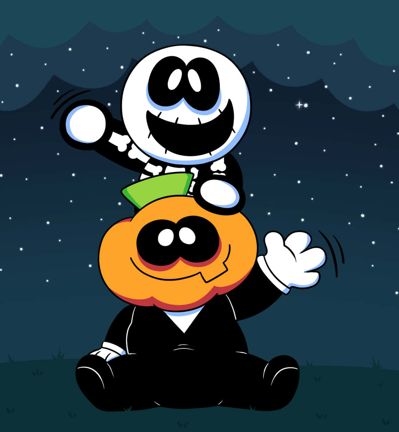 Skid_and_ Pump_ Nighttime_ Adventure Background