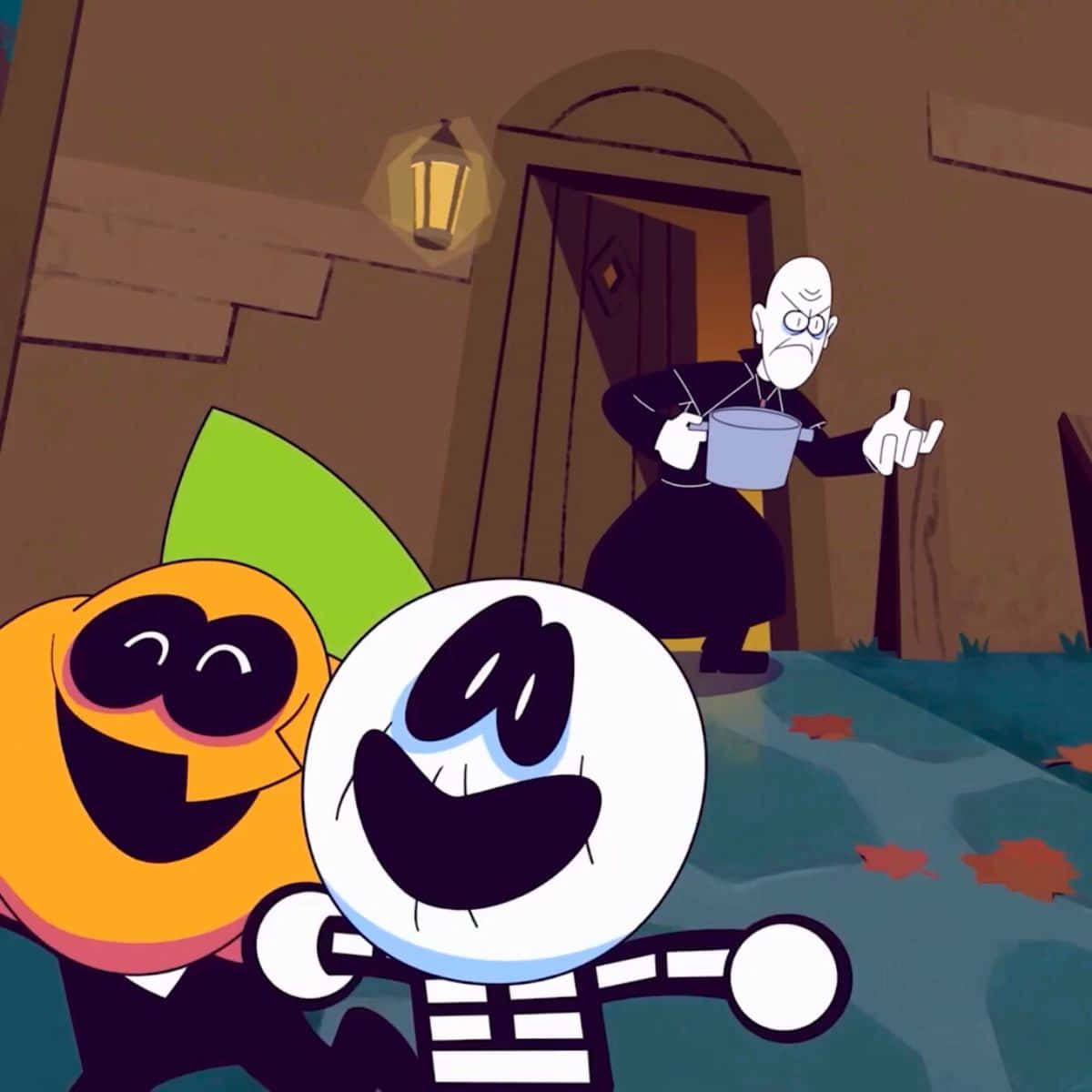 Skid_and_ Pump_ Trick_or_ Treating Background